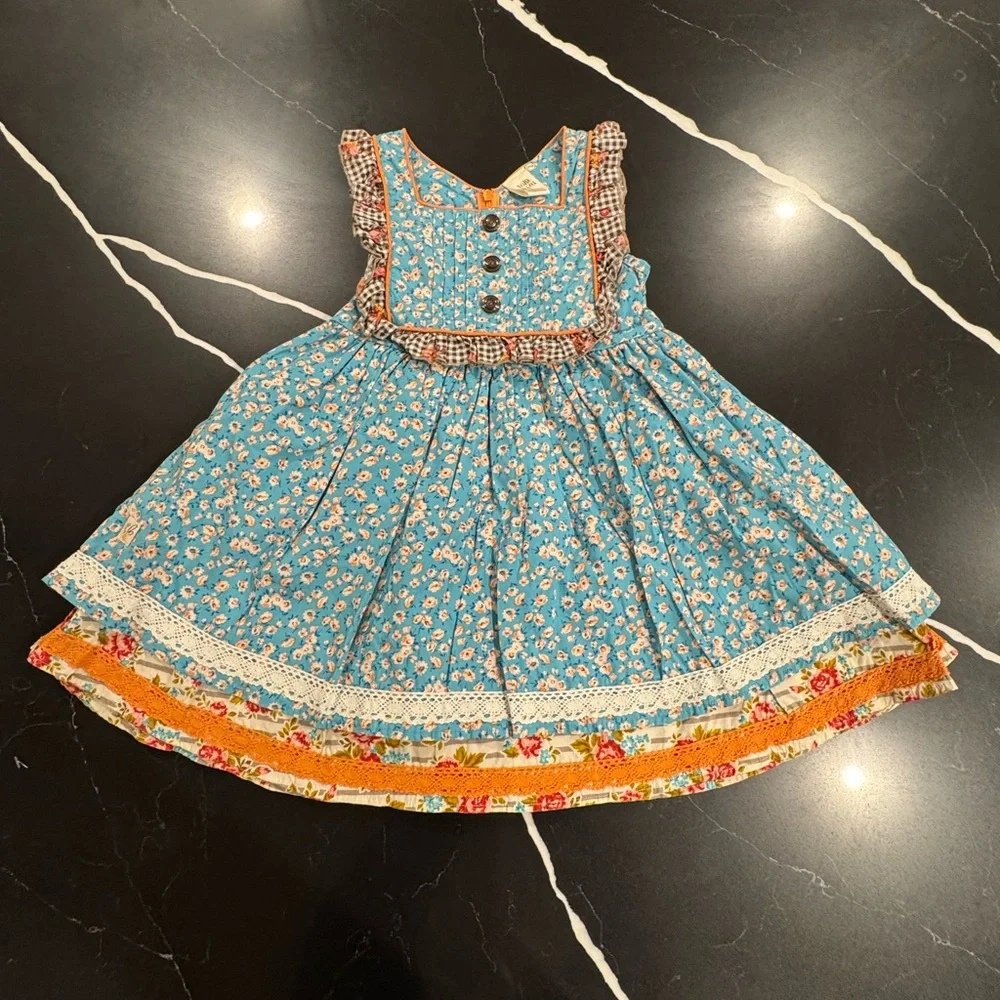 Wildflowers Folksy Felicity Dress Size 6